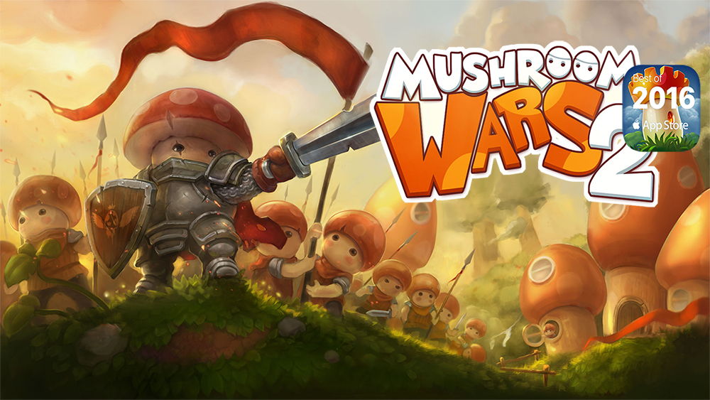 Mushroom wars 2 - лучшая игра на айфон и айпад
