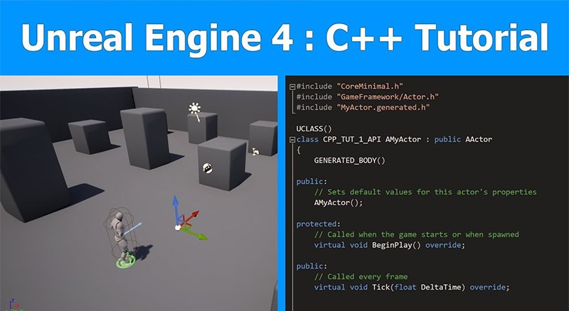 Уроки программирования C++ в Unreal Engine 4